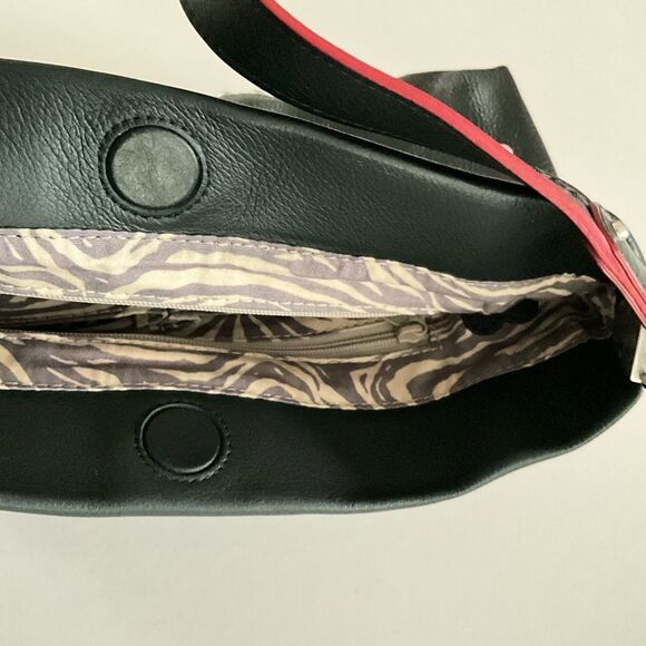 Brighton Rockwell Studded Pebbled Leather Shoulder Bag - Picture 16 of 16